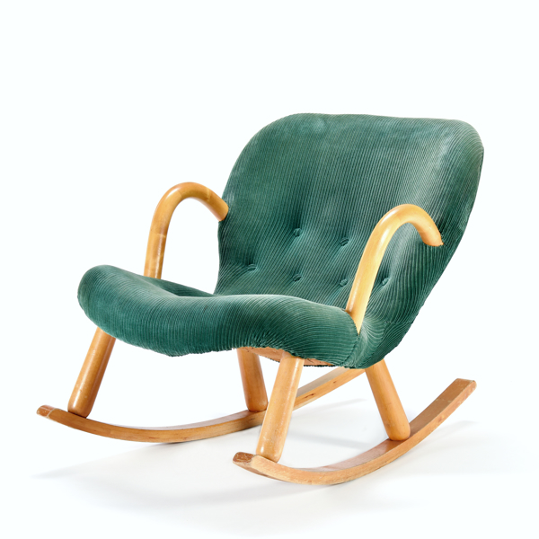Arnold Madsen (Tillskriven) Gungstol ”Muslinge”/”Clam chair” Danmark 1950-tal _2229a_8dc45bfa9d499e5_lg.jpeg