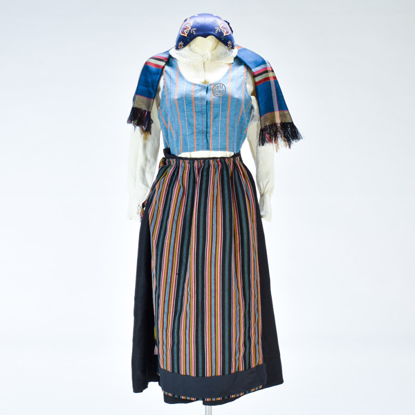 Folkdräkt "Västerbottensdräkt" 1900-tal