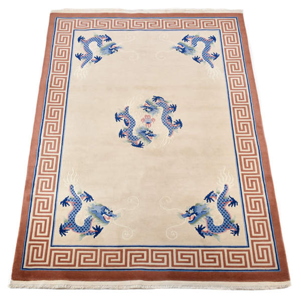 Orientalisk matta 245X168 Peking "Kinamatta" Samtida