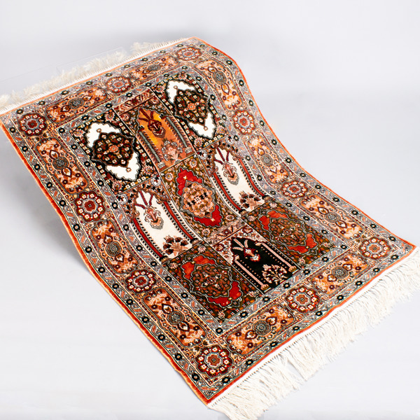 Orientalisk matta 90X64 Kashmir Indien 1900-tal