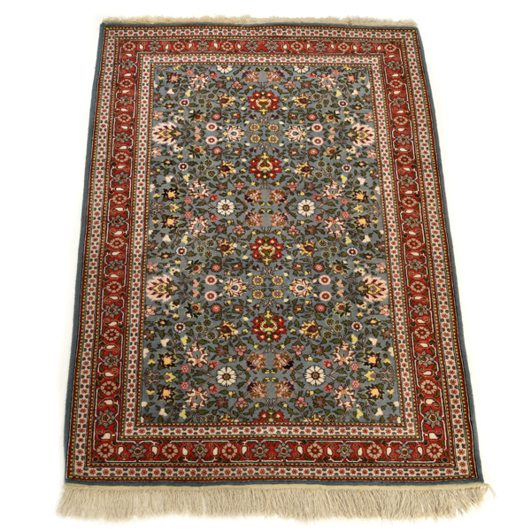 Orientalisk matta Hereke 194X134 Turkiet 1900-tal 